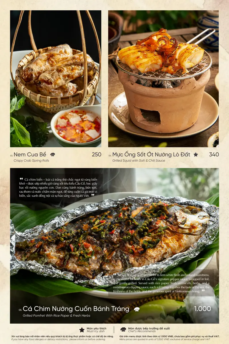 Thực đơn Cầu Gỗ — trang 6