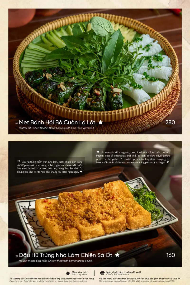 Thực đơn Cầu Gỗ — trang 7