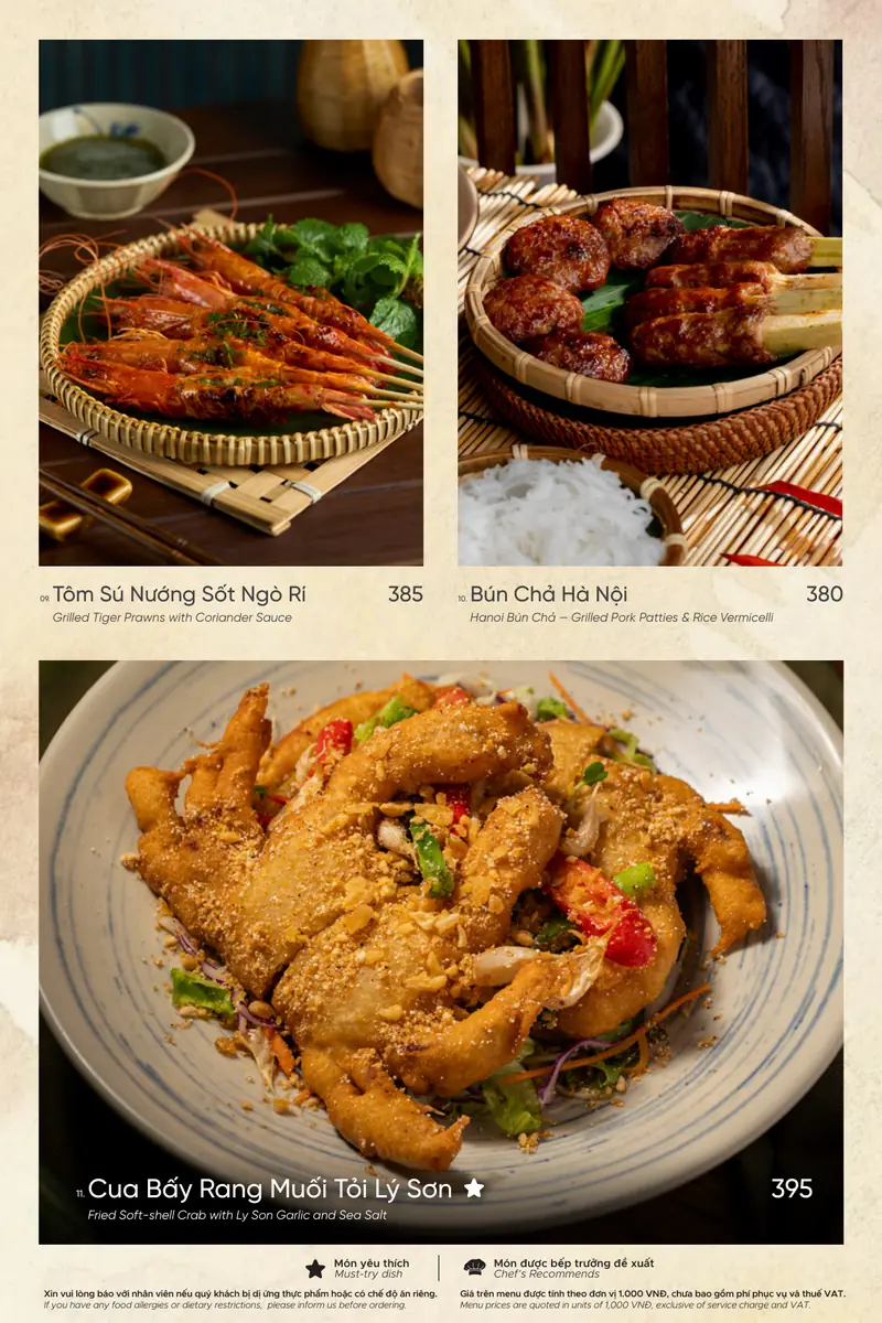 Thực đơn Cầu Gỗ — trang 9