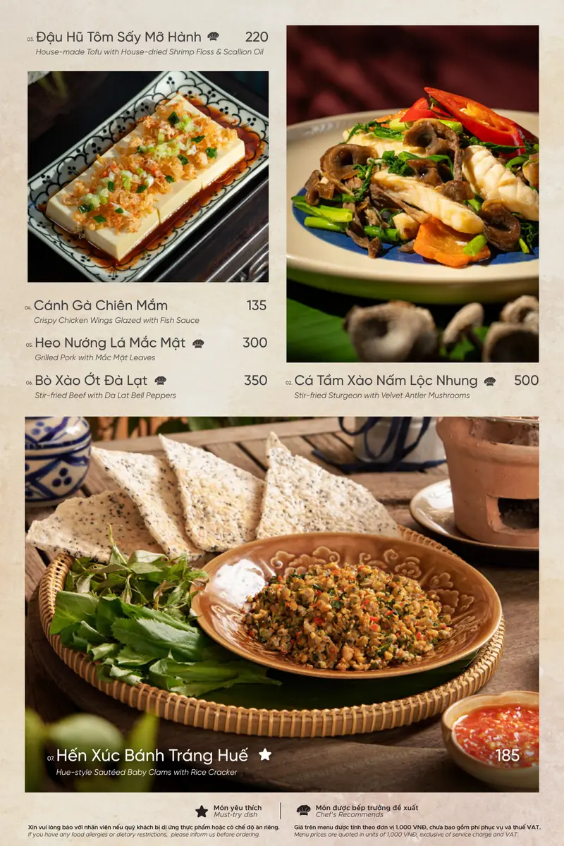 Thực đơn Cầu Gỗ — trang 21
