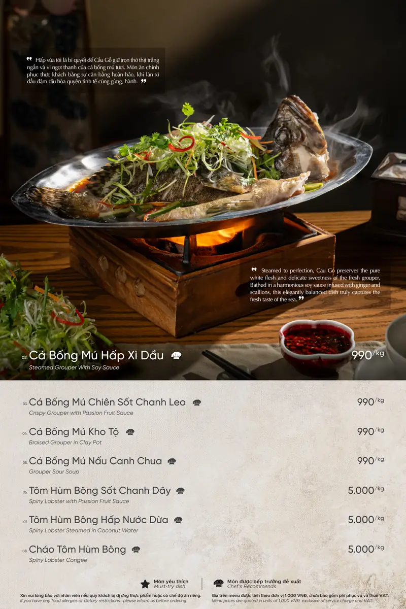 Thực đơn Cầu Gỗ — trang 27