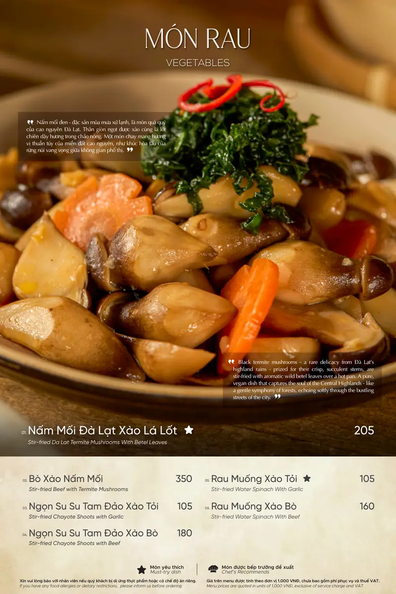 Thực đơn Cầu Gỗ — trang 30