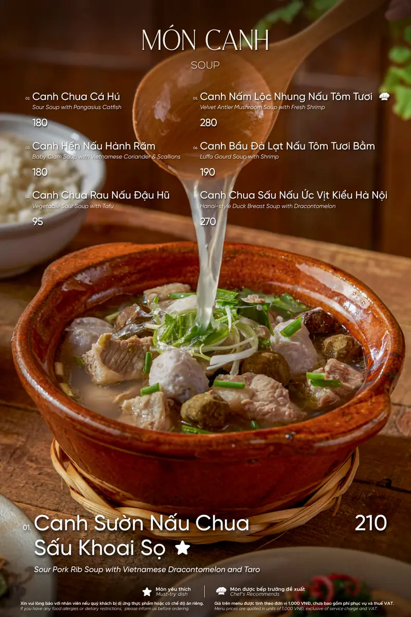 Thực đơn Cầu Gỗ — trang 31